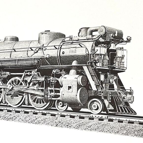 Chesapeake & Ohio Railway 490 Train Prints - Picture 4 of 6